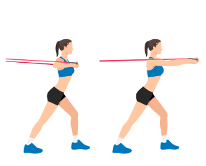 Chest Press - band