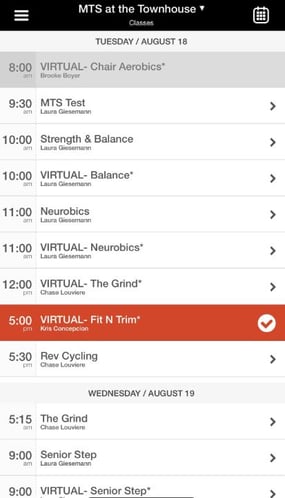 MTS APP - Virtual Classes
