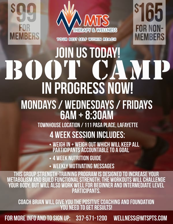 boot camp flyer