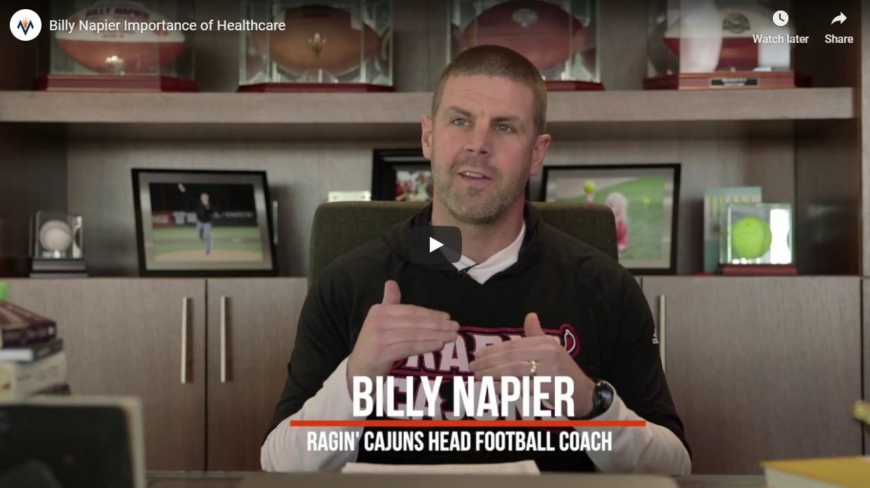 MTS and UL Football Coach Billy Napier Share Same Values